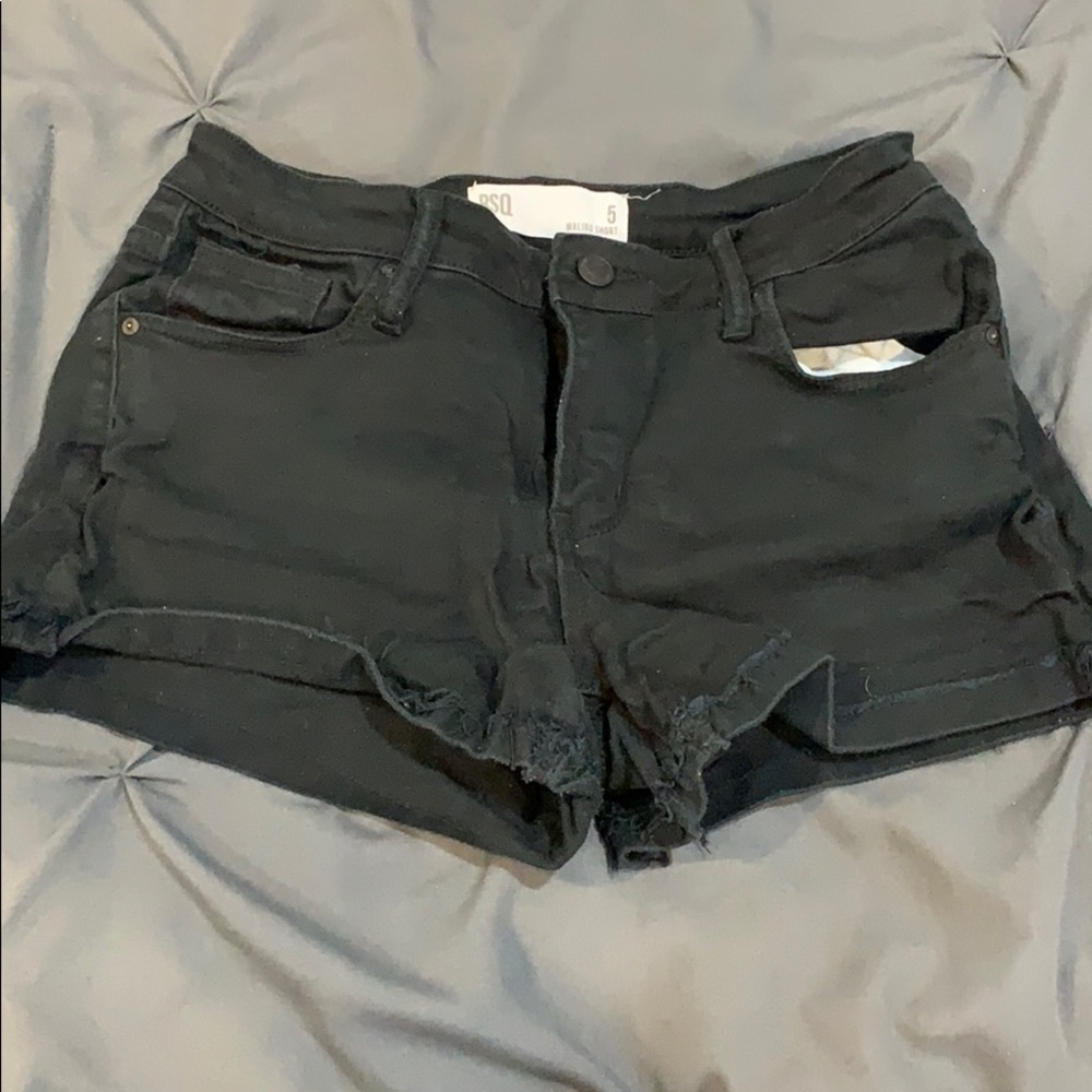 Black shorts